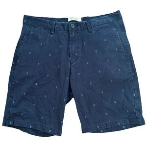 Scotch‎ & Soda Amsterdam Couture Men’s Size 30 Blue Chino Shorts 8” Inseam